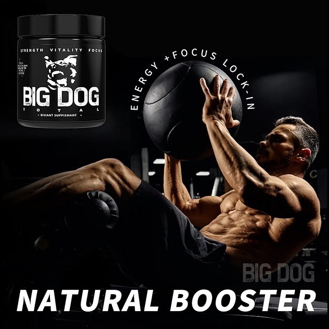 BIG DOG TOTAL MALE PILLS  - ADVANCED HEALTH SUPPORT FORMULA FOR MEN